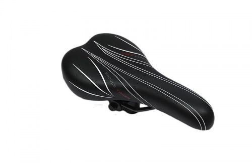 седло MTB Vader VD-1114 черно-белое (2019)